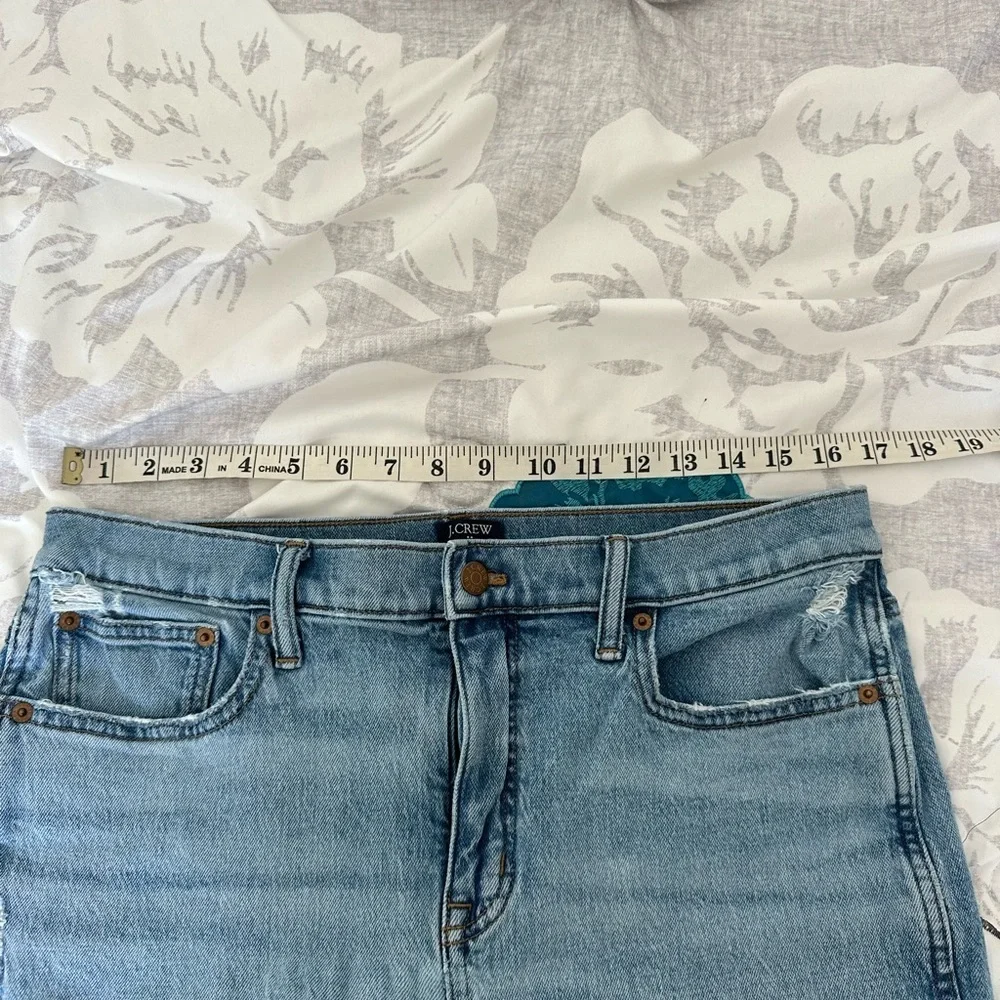 J. Crew Jeans Women’s 31 Blue Classic Vintage High Rise Light Wash Ankle Jean